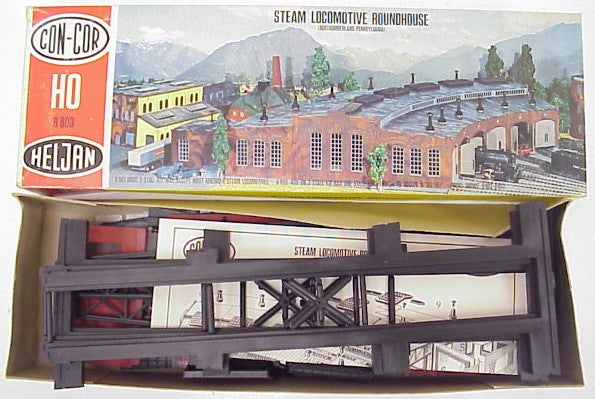 Heljan 803 HO Scale Steam Locomotive Roundhouse Add-On Building