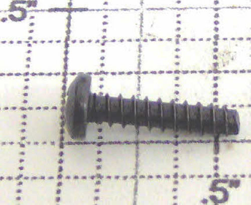 Lionel 85101-092 .4 x 1/2" Black Phillips Binding Head Self Tapping Screw
