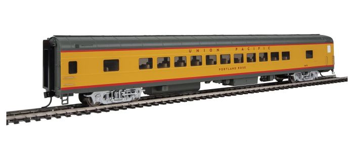 Walthers 920-18504 HO Union Pacifc Portland Rose 85' ACF 44-Seat Lighted Coach LN/Box