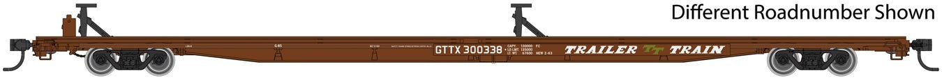 Walthers 910-5500 HO Trailer-Train GTTX 85' General American G85 Flatcar #300345