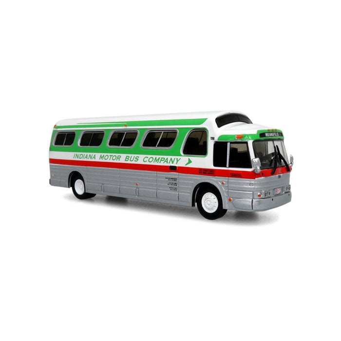 Iconic Replicas 87-0291 HO Indiana Motor Bus 1966 GM PD4107 Buffalo Coach