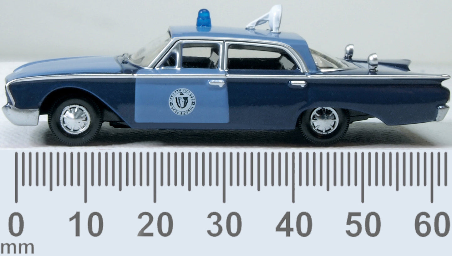 Oxford Diecast 87FF60002 1:87 MSP Radar Car 1960 Ford Fairlane Sedan Diecast