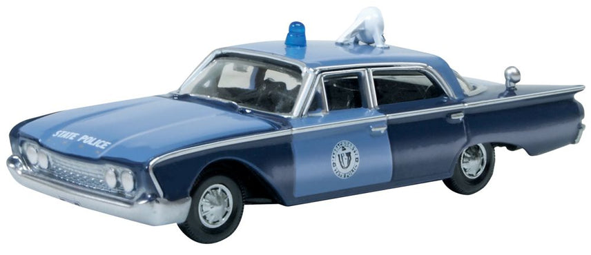 Oxford Diecast 87FF60002 1:87 Massachusetts State Police '60 Ford Fairlane Sedan
