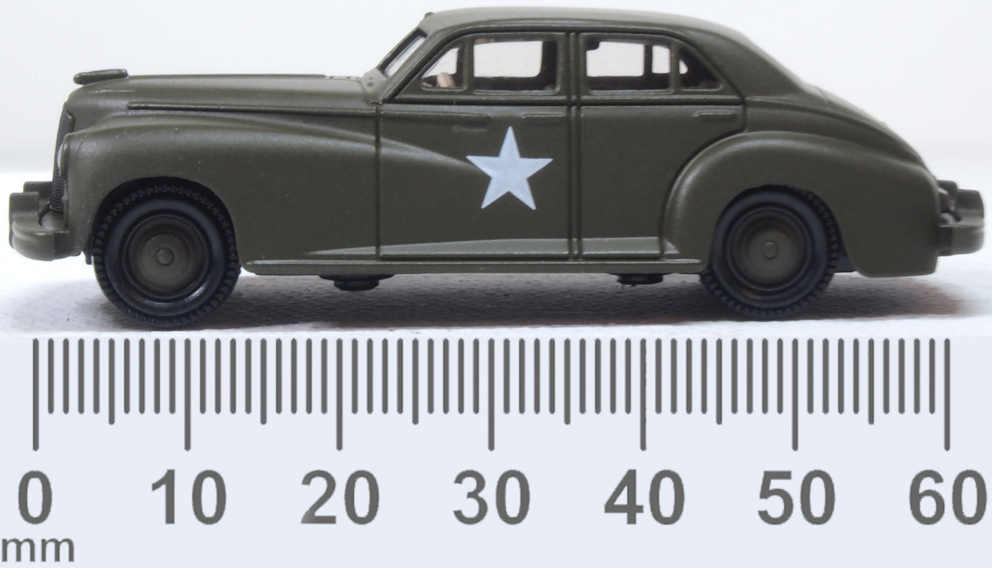 Oxford Diecast 87PC42002 1:87 US Army 1942 Packard Clipper Custom Touring Sedan