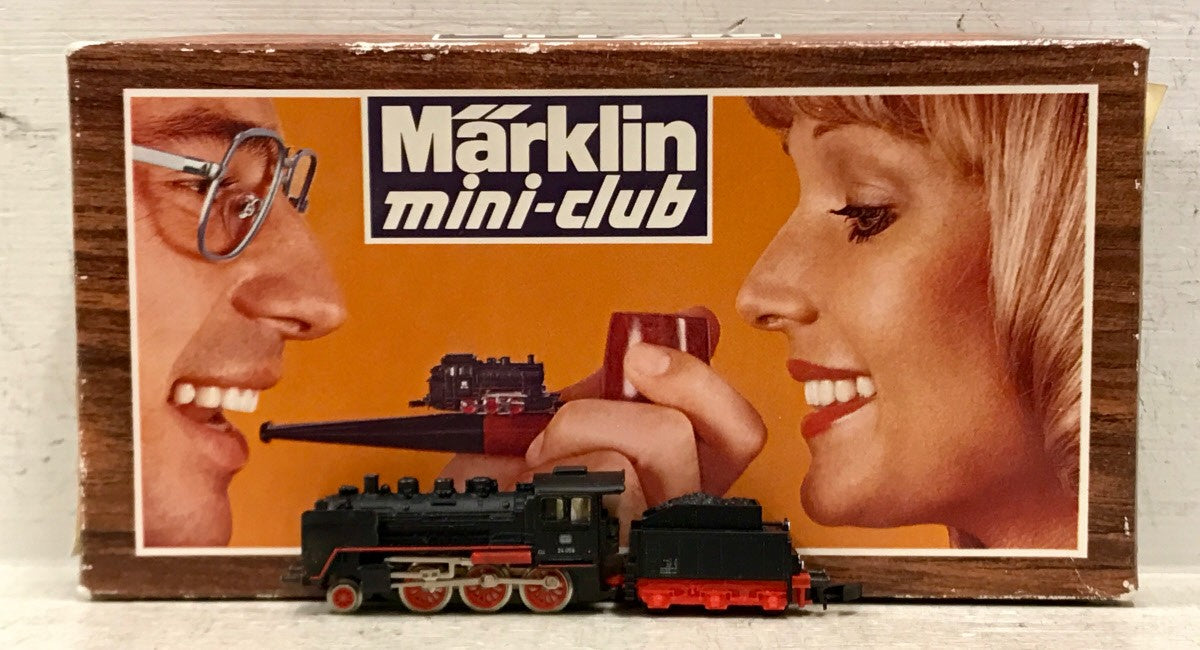 Marklin 8803 Z Mini Club Steam DB 2-6-0 Locomotive & Tender EX/Box