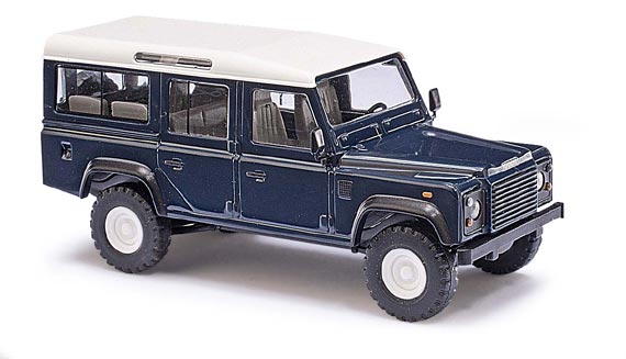 Busch 50302 HO Land Rover Defender Blue