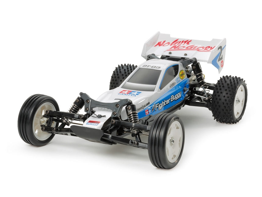 Tamiya 58587-A 1:10 Neo Fighter DT-03 2WD Off Road Buggy Kit with HobbyWing ESC