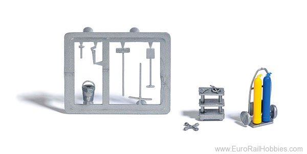 Busch 7785 Welding Torch/Tools/Wagon