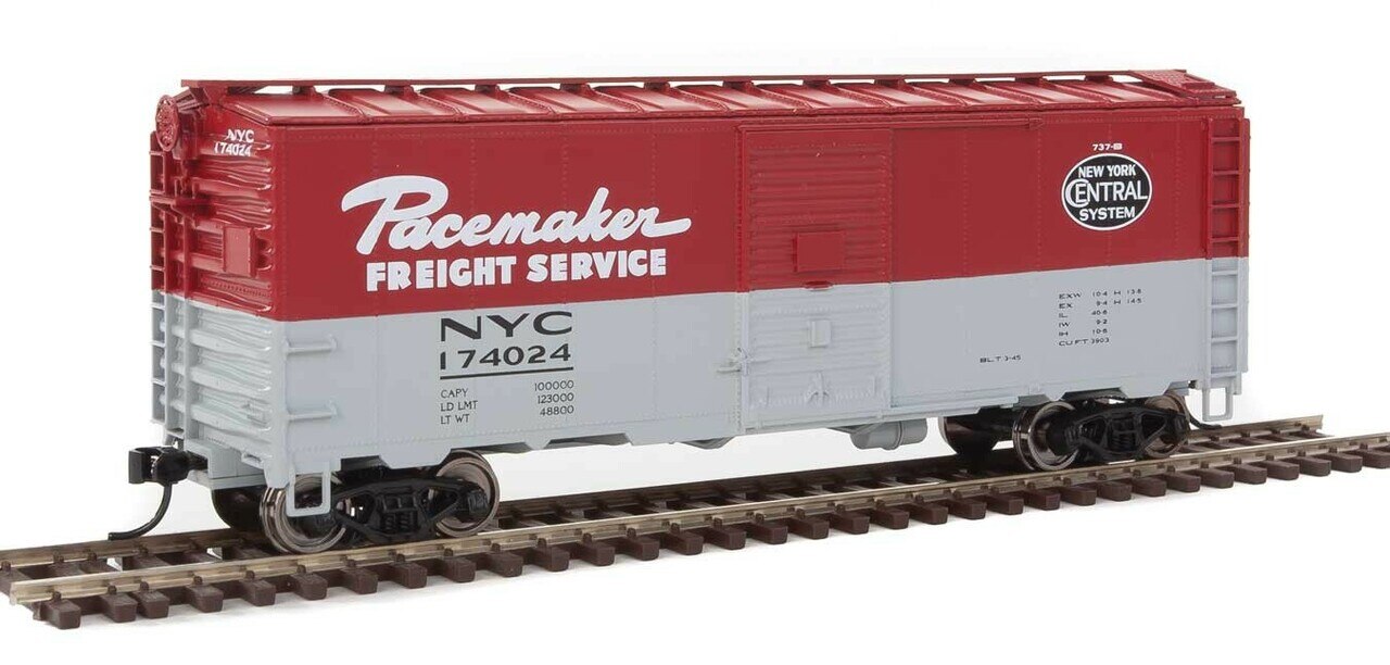Walthers 910-1344 HO New York Central 40' AAR 1944 Boxcar #174024
