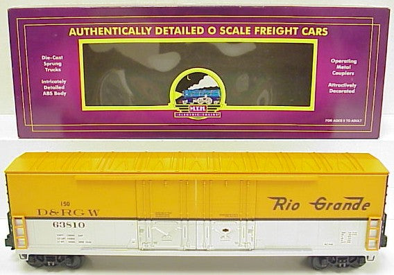 MTH 20-93170 O Gauge D&RGW Boxcar #63810 LN/Box