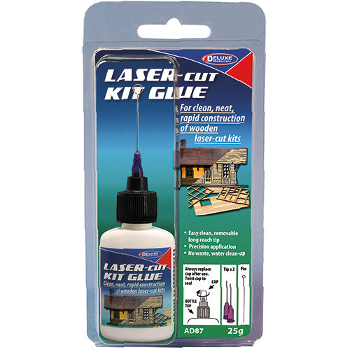 Deluxe Materials AD87 Laser-Cut Kit Glue - 25g Bottle