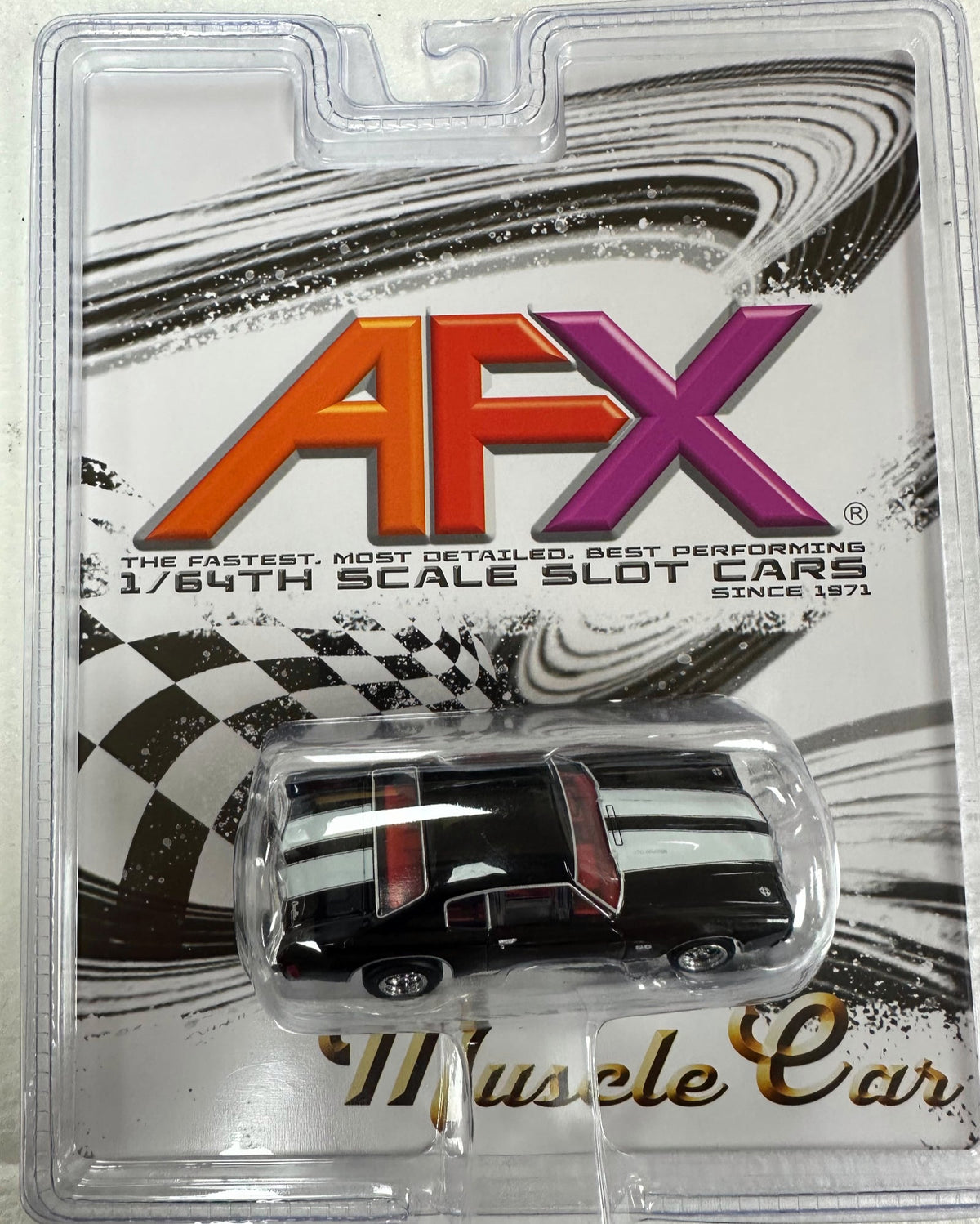 AFX 22118 HO Mega G+ Black 1970 Chevrolet Chevelle LS6 SS 454 Slot Car