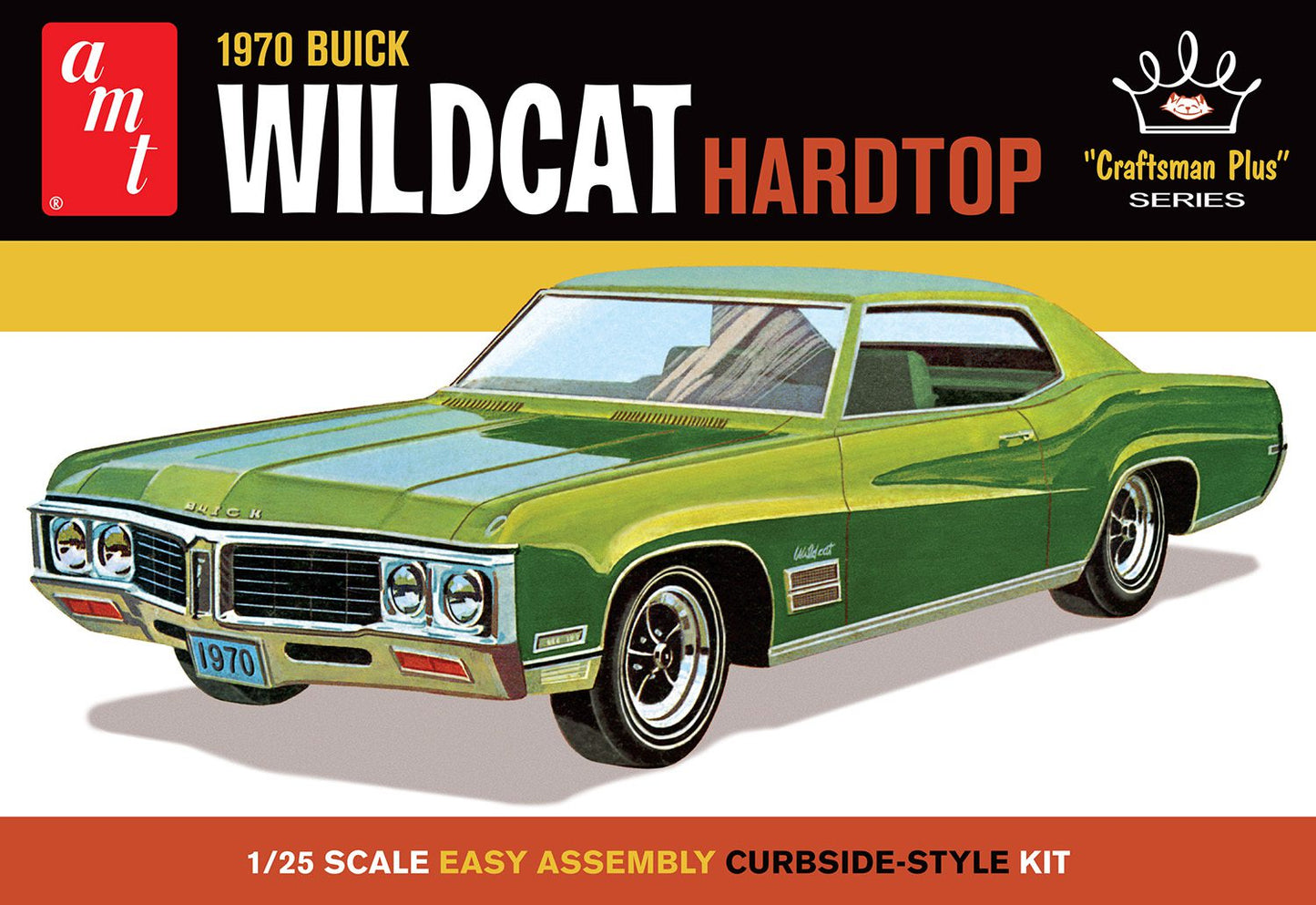 AMT 1379 1:25 1970 Buick Wildcat Hardtop Plastic Model Kit
