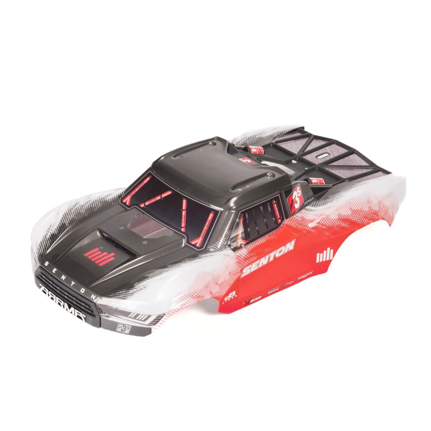 ARRMA ARA-1626 1:10 SENTON Clipless Red Painted Decaled Trimmed Body