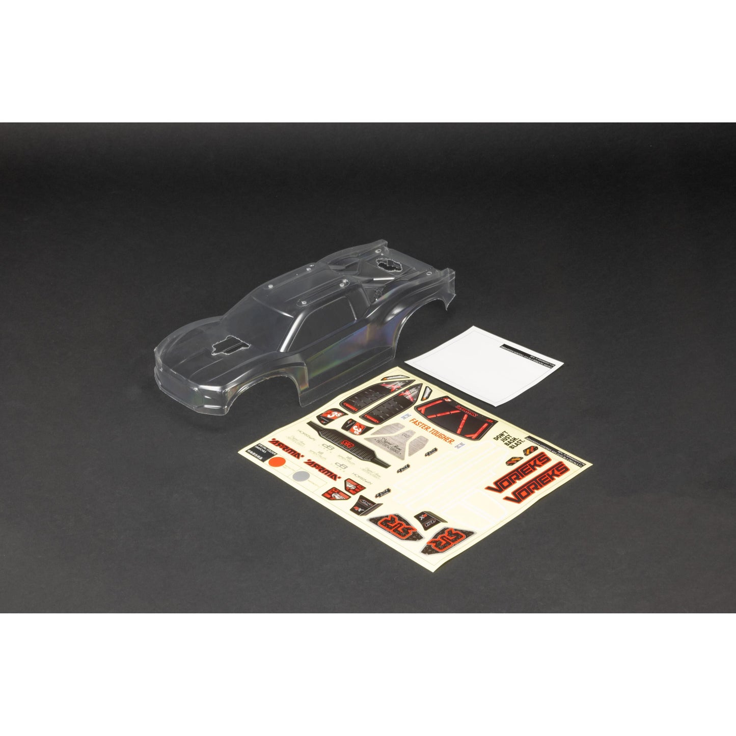 ARRMA ARA-2146 1:10 VORTEKS 4x4 Trimmed Clear Body
