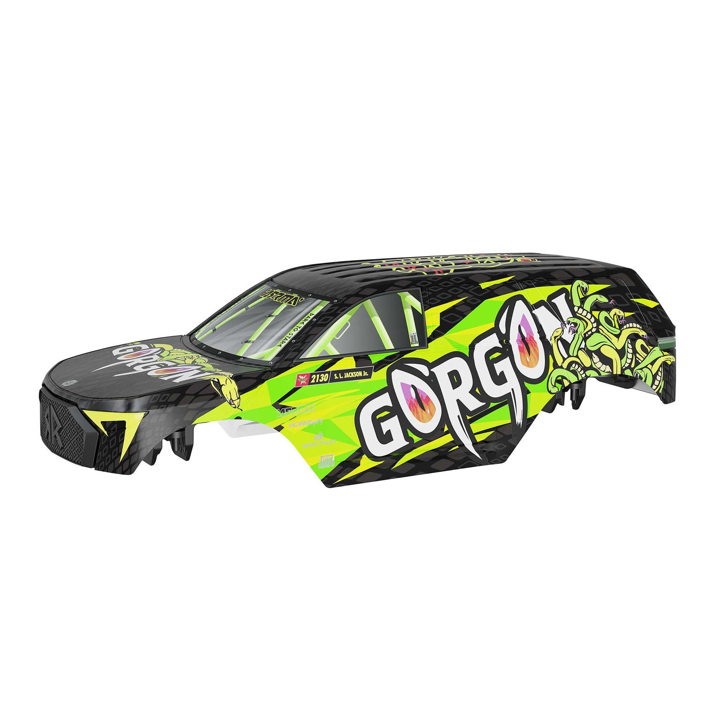 ARRMA ARA-2601 1:16 GORGON GROM Yellow Body