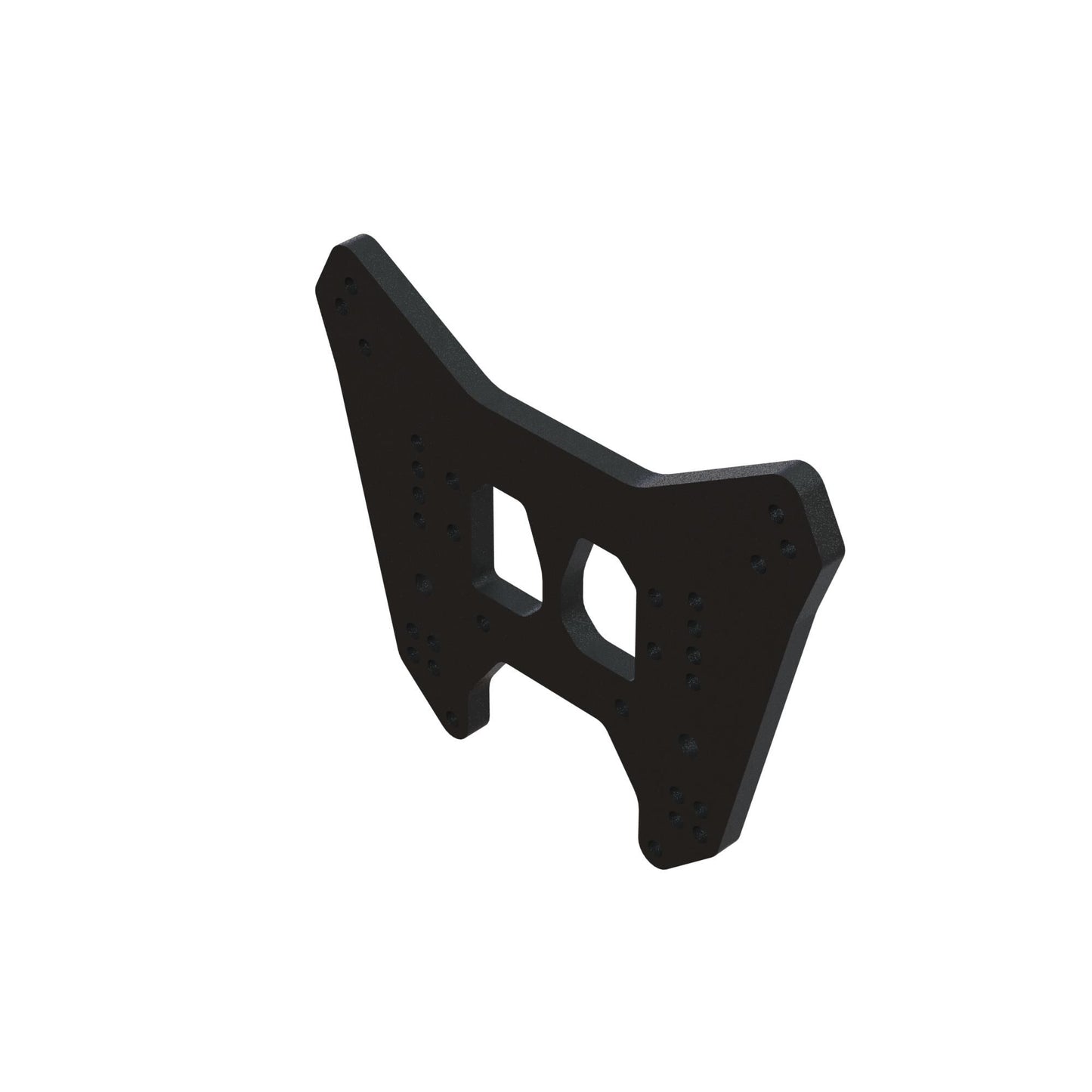 ARRMA ARA320687 Black Aluminum Rear Shock Tower