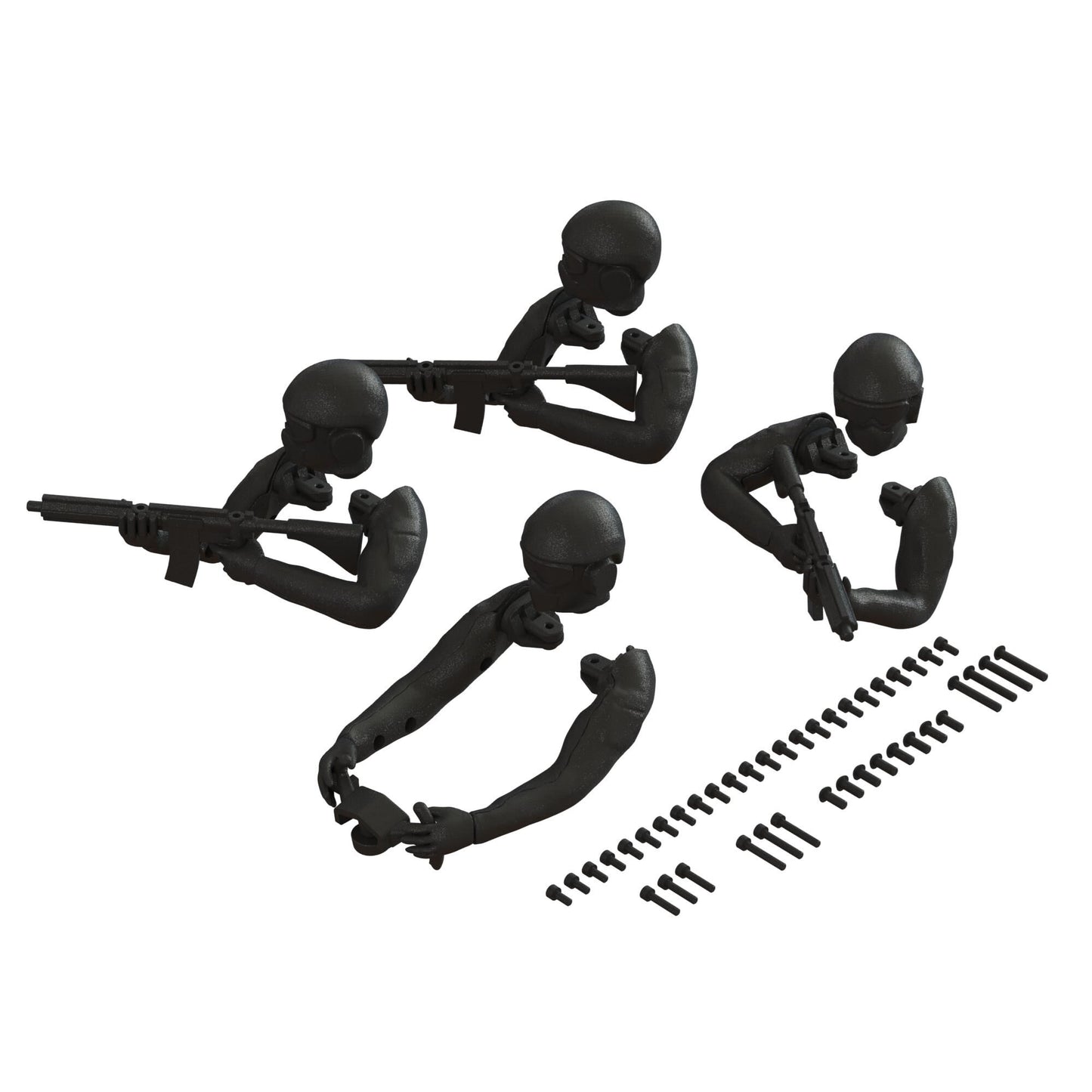 ARRMA ARA480057 Black Driver Figure Set