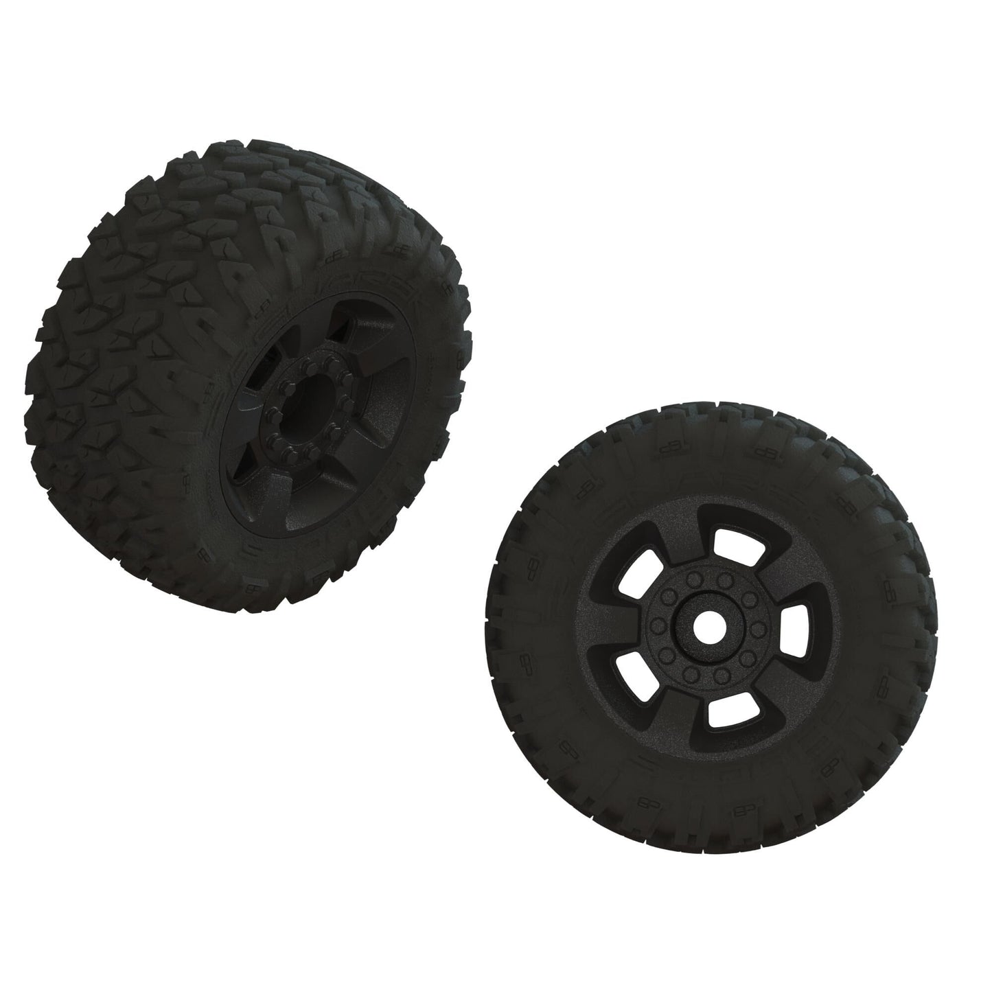 ARRMA 550109 dBoots RAGNAROK Pre-mounted Tire Set (Pack of 2)