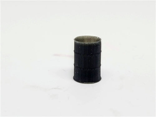 All Scale Miniatures 870837 HO Open Top Steel Drum (Pack of 5)