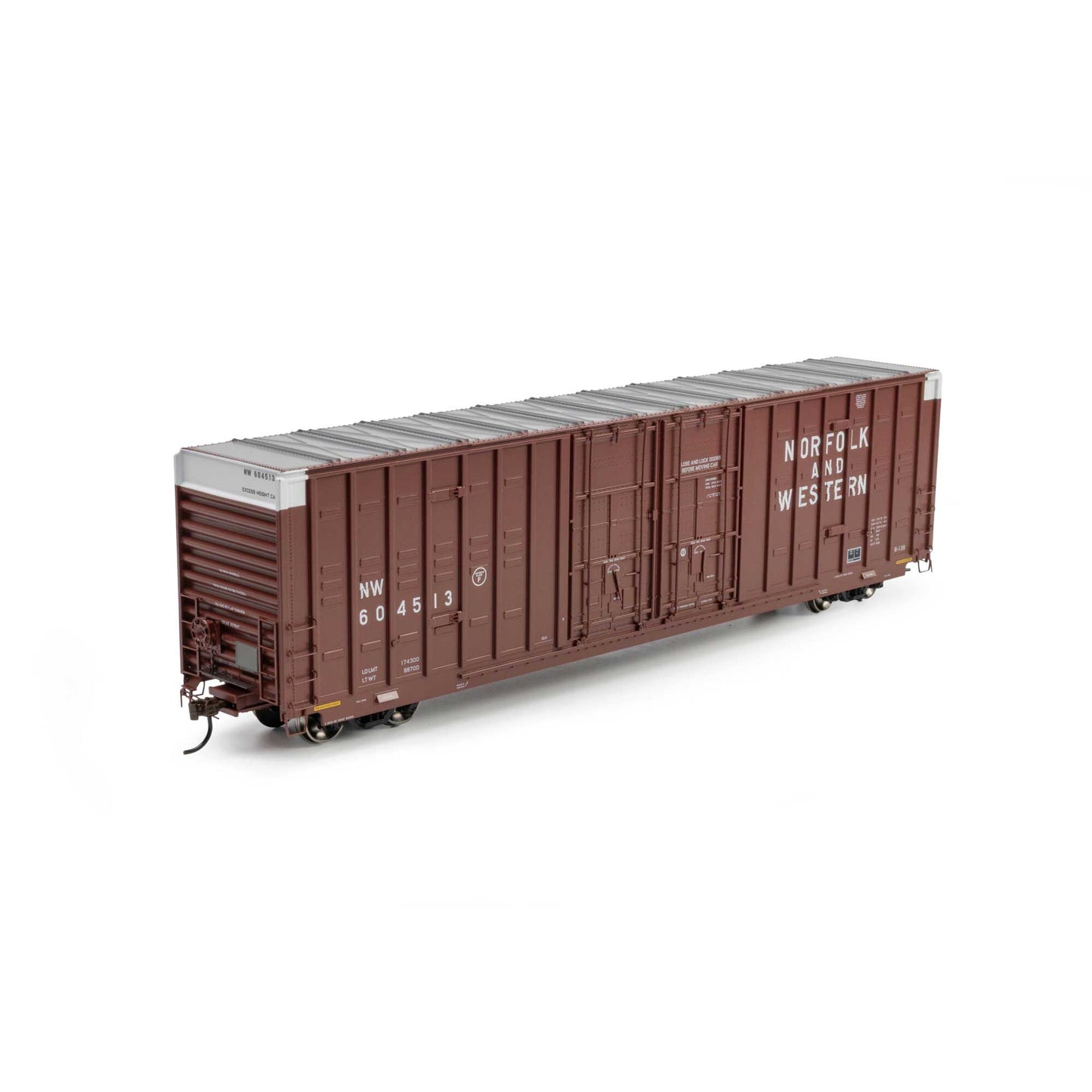 Athearn ATH-2510 HO Norfolk & Western 60' Berwick Boxcar #604513