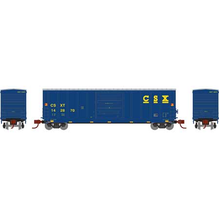 Athearn 2058 N CSX 50' PS 5277 Boxcar #142870