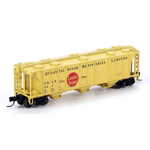 Athearn 23806 N Scale Atlantic Sugar PS-2 2893 Covered Hopper #403 LN/Box