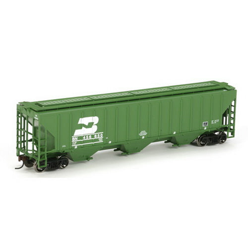 Athearn 72367 HO Burlington Northern RTR 54' PS Covered Hopper #456850