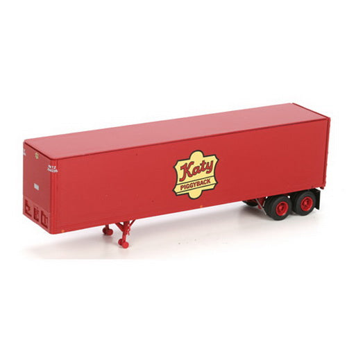 Athearn 73275 HO MKT 40' Fruehauf Z-Van Trailer #1 - RTR (Set of 2)