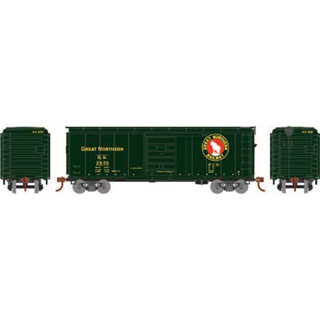 Athearn 7609 HO Great Northern RTR 40' Superior Door Box Car #2530