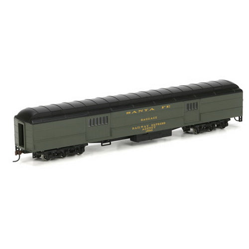 Athearn 7850 HO Scale ATS RTR Standard Baggage, SF/Green