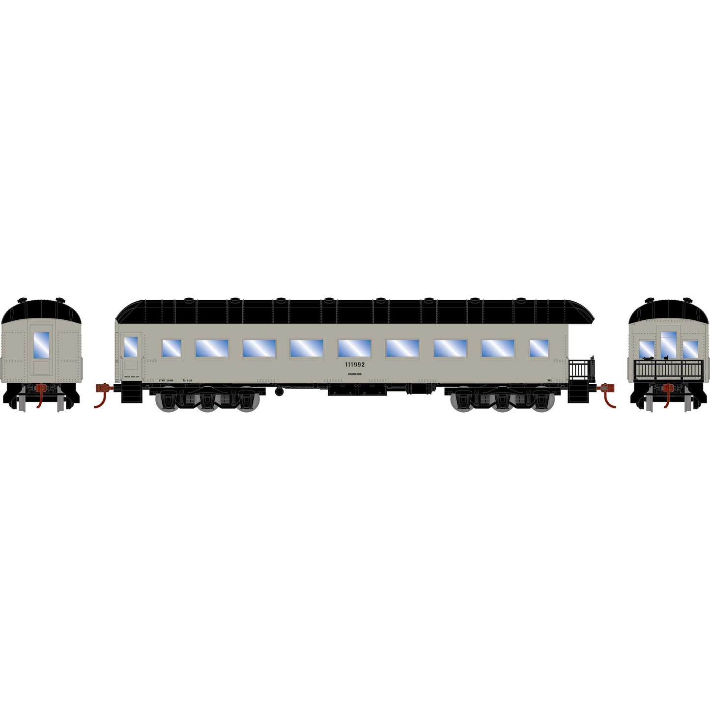 Athearn 86635 HO MOW Arch Roof Observation Ready-To-Run #111992
