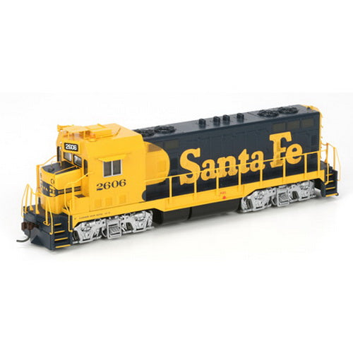 Athearn 89926 HO Santa Fe Ready to Run CF7 Diesel Locomotive w/Angle Cab #2606