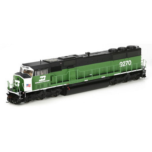 Athearn G67387 HO BN SD60M Diesel Locomotive with DCC & Sound #9270