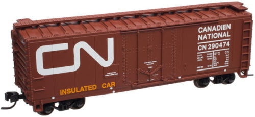 Atlas 50001092 N Scale Canadian National 40' Plug Door Box Car