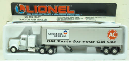 Lionel 6-12933 GM Die-Cast Tractor Trailer Truck LN/Box