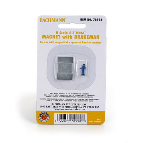 Bachmann 78998 N E-Z Mate Magnet with Brakeman