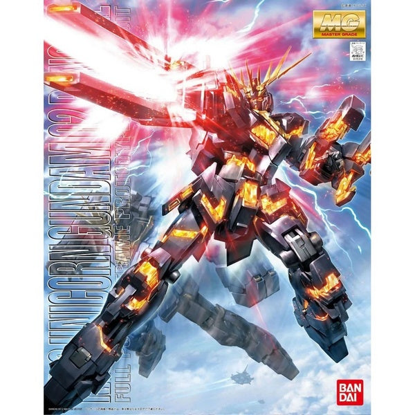 Bandai 2155482 1:100 Master Grade Unicorn Gundam 02 Banshee Plastic Model Kit