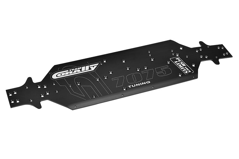 Corally C-00180-1124 Asuga XLR Swiss Made 7075 T6 3mm Black Chassis