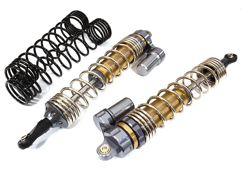 Integy C29045GUN Alloy Piggyback Front Shock (Pack of 2)