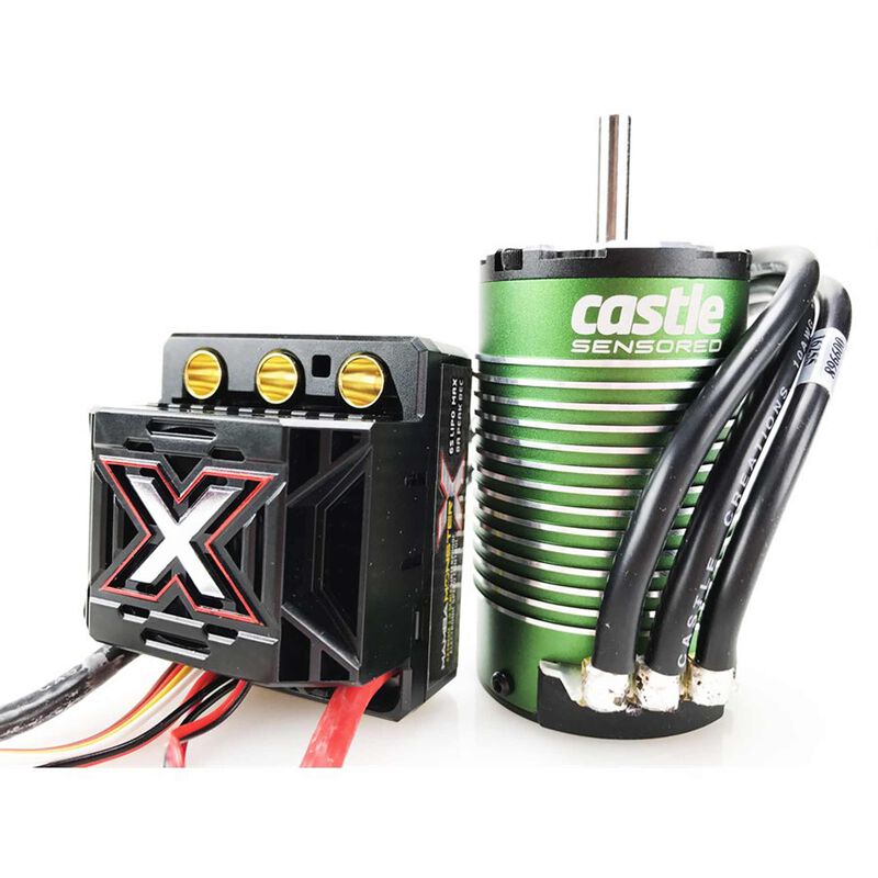 Castle Creations 010014506 Mamba Monster X 25.2V ESC / 1515-2200Kv V2 Motor