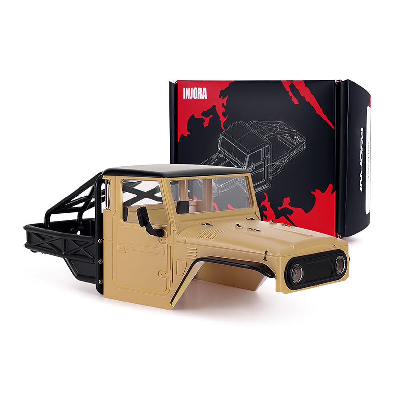 Injora IR40-24YE 1:24 SCX24 Sandy Taupe IR40-24 Half Truck Body