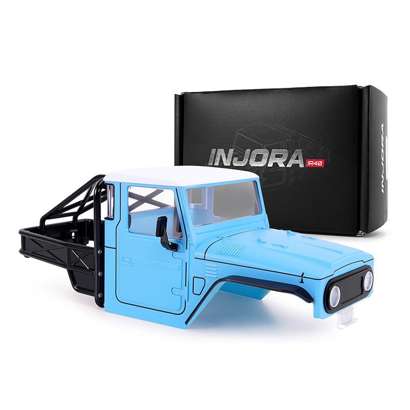 Injora IR40-SB 1:18 TRX4M Defender Bronco Sky Blue IR40-18 Half Truck Body