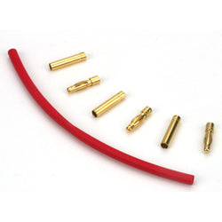 E-flite Advancing Electric Flight EFLEFLA249 Gold Bullet Connector Set, 4mm (3)