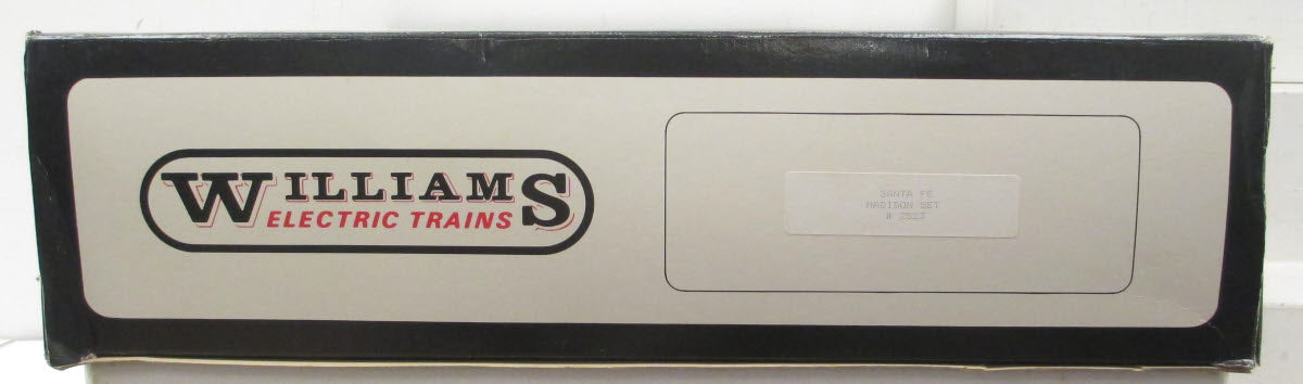 Williams 2523 O Gauge Santa Fe Madison 5-Car Passenger Set LN/Box