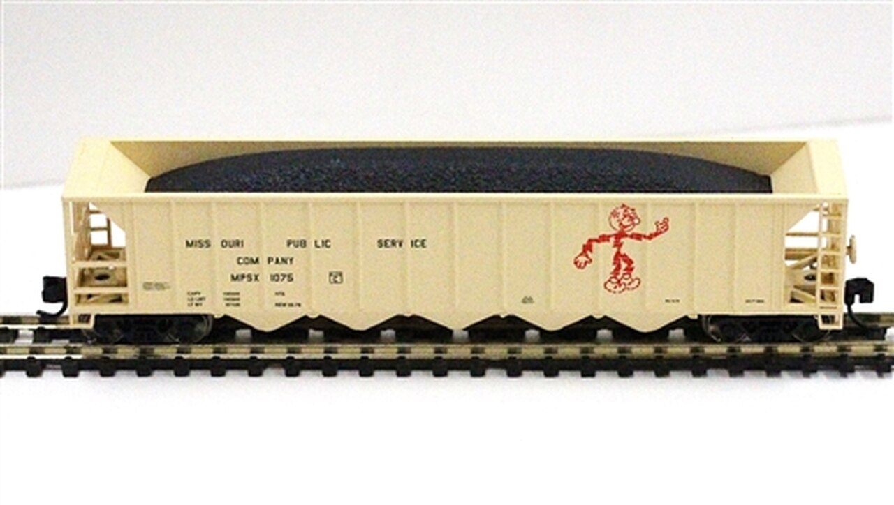 Fox Valley Models 83610-6 N MPSC Ortner 5-Bay RD Hopper Freight Car #1075