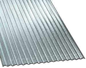 Northeastern Scale Lumber 55055 G Corrugated Metal Roof (Pack of 5)