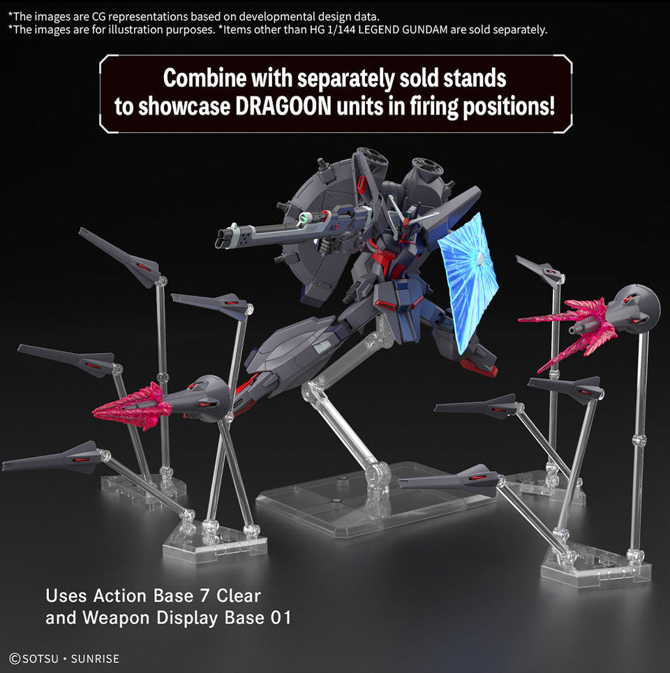 Bandai 2794160 1:144 HGCE GSD ZGMF-X666S Legend Gundam Plastic Model Kit