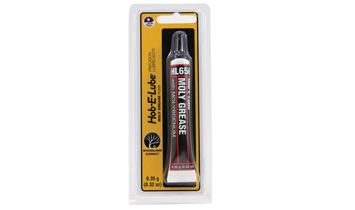 Woodland Scenics HL656 Hob-E-Lube Moly Grease Lubricant - 9.35g/0.32 Oz. Tube