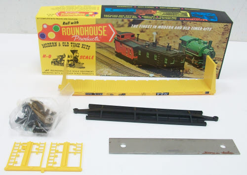 Roundhouse 1320 HO Scale TTPX 60' Bulkhead Flatcar # 81725 Kit